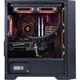 Корпус для комп'ютера Wanjia Accordion Black, малий корпус для настільного комп'ютера Matx, скляна бічна панель, підтримує водяне охолодження 240 В, організатор кабелів, USB 3.0, окремий відсік для блока живлення, пилонепроникний та легкий в очищенні - зображення 2