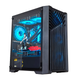 Корпус для комп'ютера Wanjia Accordion Black, малий корпус для настільного комп'ютера Matx, скляна бічна панель, підтримує водяне охолодження 240 В, організатор кабелів, USB 3.0, окремий відсік для блока живлення, пилонепроникний та легкий в очищенні - зображення 9