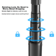 Селфи-палка SUREWO раздвижная для Insta360 X5 X4 X3 металлическая 1.7м - изображение 8