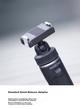 Штатив MAXCAM мини с телескопической ручкой для DJI Osmo Action 4/5 Pro и 360 - изображение 4