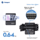 Портативний розширюваний штатив для камери Fotopro Air Three Mini з кульовою головкою та вуглецевого волокна з затискачем для телефону - зображення 3