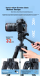 Штатив Llano для DSLR/бездзеркальних камер/смартфонів професійний, для DJI Pocket 3/Fuji/Nikon/Sony - зображення 6