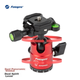 Штатив Fotopro X-4CN&Joy Collaboration Edition карбоновый с двойной панорамной шаровой головкой, для камер, красный - изображение 5