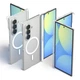 Чохол Spigen AirSkin Zero для Samsung Galaxy Fold 8 Ultra Clear/White (8800337246285) - зображення 5