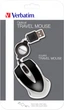 Mysz Verbatim Go Mini Optical Travel Mouse USB Czarna (49020) - obraz 4