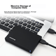 Портативний жорсткий диск Lenovo 2 ТБ, USB 3.0, 2,5-дюймовий, механічний жорсткий диск, високошвидкісна передача даних, стабільний та довговічний (F308 Classic), чорний колір для бізнесу - изображение 3
