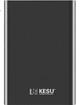 Внешний жесткий диск KESU с шифрованием, 250 ГБ, USB 3.0, K201, 2,5 дюйма, цвет «Премиум металлик космический серый», для резервного копирования файлов и фотографий. - изображение 1