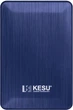 Диск жорсткий портативний KESU 1 ТБ, USB 3.0, шифрування, 2.5", синій, K1 - зображення 1
