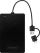 Жорсткий диск зовнішній Newsmy 500 ГБ, USB 3.0, 2.5", зоряно-чорний - зображення 1