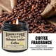 Ароматическая свеча «Bookstore Scent» Mahogany Leather Coffee черная 100 г - изображение 4