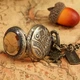 Карманные часы «Rabbit Vintage» кварцевые бронзовые - изображение 3