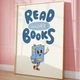 Постер «Read More Books» бумажный белый - изображение 4