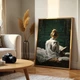 Постер «Девушка с книгой» на холсте 30×40 см - изображение 5