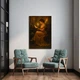 Постер «Женщина со свечой» на холсте 30×40 см - изображение 5