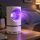 Лампа ловушка от комаров Mosquito Killer JB-666 USB, электрический уничтожитель насекомых с УФ-подсветкой для дома и дачи - изображение 1