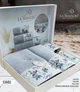 Набір рушників Maison 120117016 30х50 см, 50х90 см, 70х140 см Махра Сірий - изображение 3