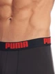 Набір трусів Puma Athletic Boxer Briefs 3 шт Чорні (Розмір XL) - изображение 5