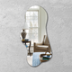 Зеркало настенное Manzana Vertical Shaped Mirror 100х50см - изображение 2