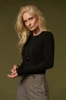 Женский лонгслив 3125 ТМ Triko Bakh 42-44 черный (3125_black_1) - изображение 6