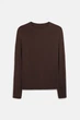 Женский лонгслив 3125 ТМ Triko Bakh 42-44 шоколад (3125_chocolate_1) - изображение 9