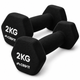 Гантелі вінілові Crivit 2 x 2 кг Black (R4837131820250) - зображення 1