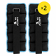 Обважнювачі-манжети для ніг та рук Crivit 2 x 1 кг Black (R4840131820250) - изображение 6