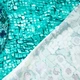 Ткань трикотаж Vitrag 200 гр/м2 150 см, 100% полиэстер, трикотаж для платьев, топов и повседневной одежды бирюза 5258856 - изображение 2