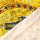 Ткань трикотаж Vitrag 200 гр/м2 150 см, 100% полиэстер, трикотаж для платьев, топов и повседневной одежды желтый 5258855 - зображення 3