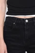 Джинсы straight женские XL цвет черный YUKI ЦБ-00295748 - изображение 5
