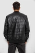 Куртка мужская однотонная экокожа черный 214R608 AGER 2XL - изображение 5