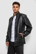 Куртка мужская однотонная экокожа черный 214R607-5 AGER M - изображение 4