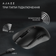 Мышь Ajazz AJ200 Near Link AI MC Wireless/Bluetooth/USB Black (AJ200-NL-AI-MC-B) - изображение 13