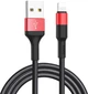Кабель Lightning HOCO Xpress X26 чорно-червоний 6957531080190 - изображение 1