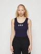 Майка женская GAP 317771806 M 2 шт Синий/Белый (1161460647) - изображение 4