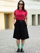 Футболка женская Uniqlo 130229991 XL Красная (1161464233) - изображение 2