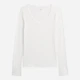Лонгслив женский GAP 513635458 2XL Белый (1161424111) - изображение 5