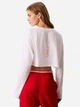 Лонгслів жіночий Calvin Klein 77996591 2XL Білий (1161436655) - зображення 2