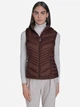 Теплый жилет короткий женский Calvin Klein 561426551 S Коричневый (1161498649) - изображение 1