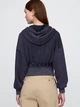Толстовка на молнии с капюшоном женская GAP 126461974 XS Синяя (1161501625) - изображение 2