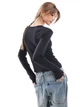 Лонгслив женский Levi`s 685446922 2XL Черный (1161501679) - изображение 2