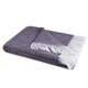 Плед 100% вовна Lambswool 140x200 см Темно-сірий - зображення 1