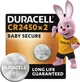 Батарейка літієва DURACELL 2450, на блістері 2шт - зображення 2