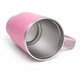 Термокухоль Tumbler з ручкою та кришкою, трубочка 30 см, термос для кави, чаю та холодних напоїв Рожевий - зображення 4