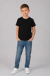 Футболка дитяча NoBrand Classic Чорний бавовна однотонна базова 92 (TSH-BOY-BLK-92) - зображення 3