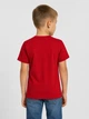 Футболка дитяча NoBrand Classic Червоний бавовна однотонна базова 170 (TSH-BOY-RED-170) - зображення 2