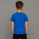 Футболка дитяча NoBrand Classic Синій бавовна однотонна базова 104 (TSH-BOY-BLU-104) - зображення 2