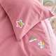 Детское постельное белье MirSon Двустороннее LITTLE KIDS Poplin Edition Unicorn 018 + 041 Dahlia 110 x 160 см (2200013086352) - изображение 2