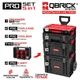 Ящик для інструментів QBRICK SYSTEM Pro Set 1 450x390x785мм (Z255710PG002) - зображення 2