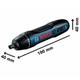 Викрутка акумуляторна Bosch GO 2 (06019H2103) - изображение 2