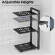Полка-органайзер кухонная Storage Rack 3 яруса 22 х 27 х 40 см (R94695) - изображение 6